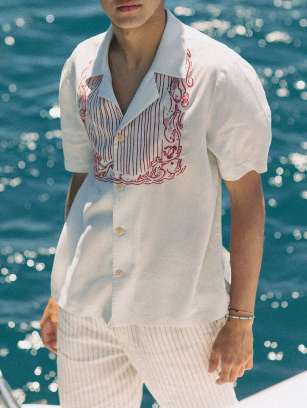 Tombolo  Fruits De Mer Cabana Shirt